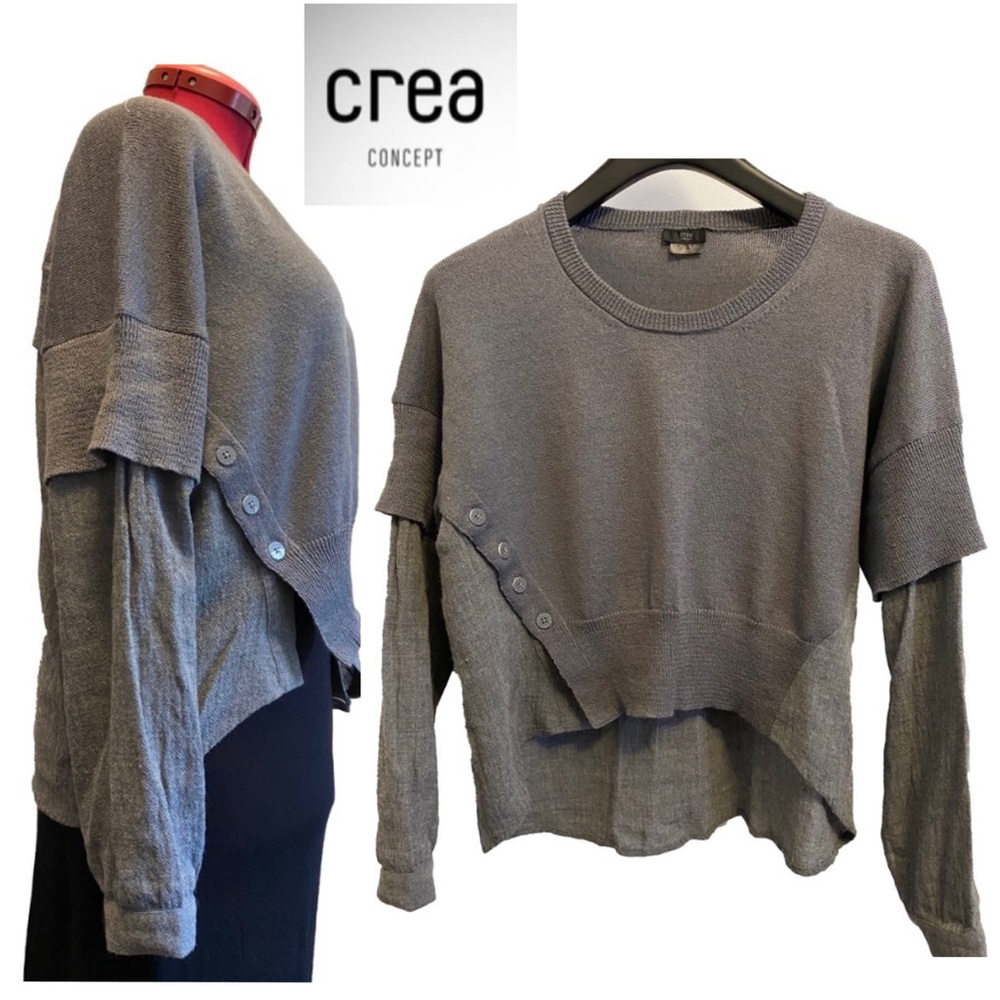 CREA Top Wool Long Sleeve